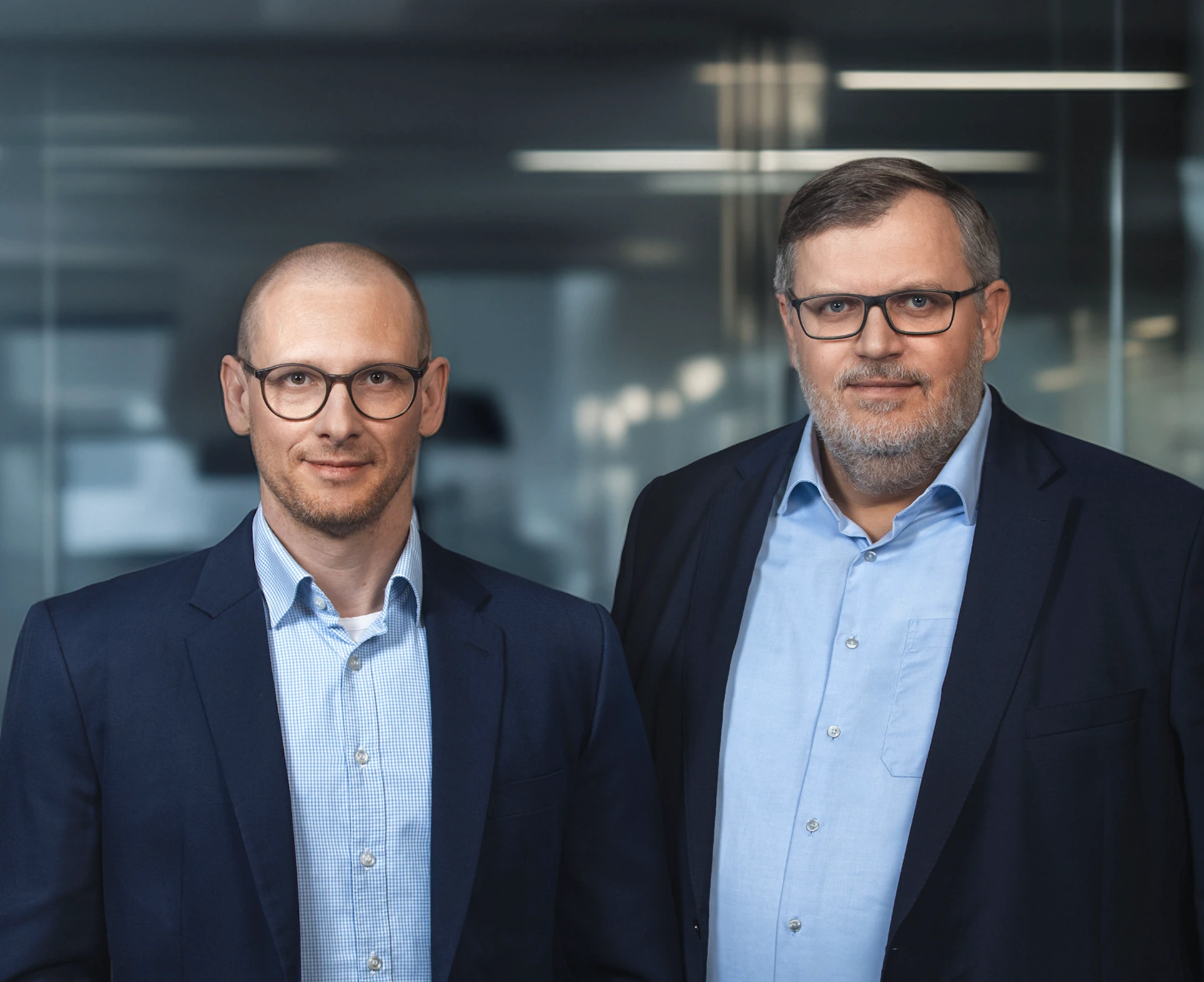 Jan Küppers und Fritz Rabenhorst von KRP
